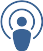 Icon Podcast Blue